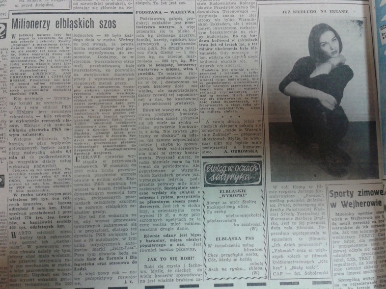 Elbląg, Milionerzy elbląskich szos