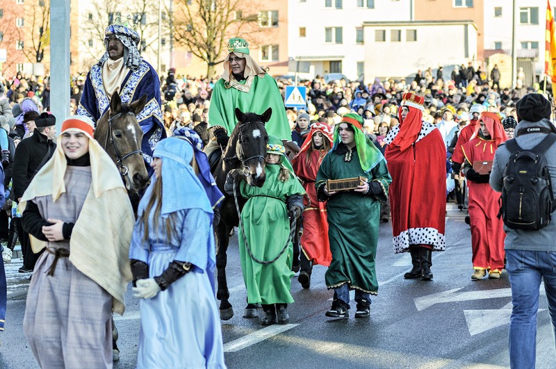 Elbląg, Trzej królowie przeszli ulicami Elbląga