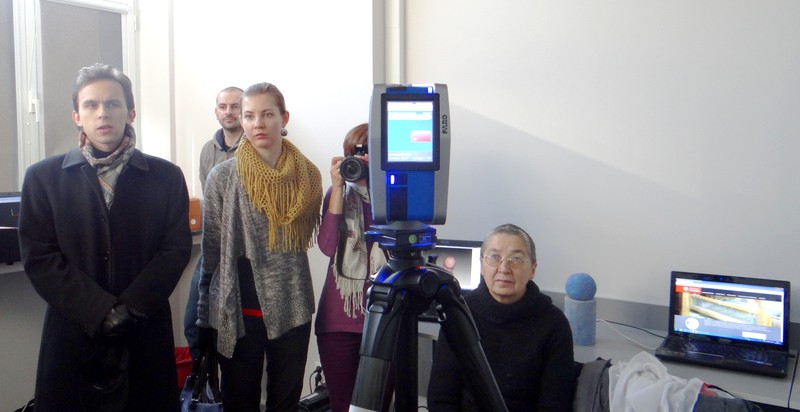 Rosjanie z wizytą w Regionalnej Pracowni Digitalizacji