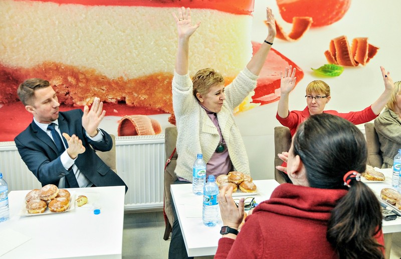 Elbląg, Najlepiej z pączkami poradziła sobie Barbara Szyłak Elbląg, Najlepiej z pączkami poradziła sobie Barbara Szyłak