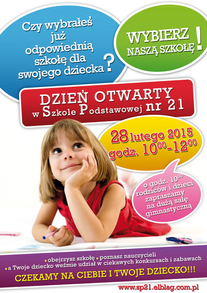 Elbląg, Drzwi otwarte SP 21