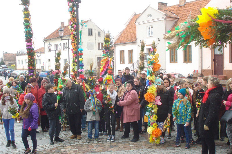 Elbląg, Najpiękniejsze wielkanocne palmy