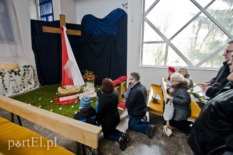 Elbląg, Grób Pański w parafii pw. Wszystkich Świętych przy ul. Agrykola Elbląg, Grób Pański w parafii pw. Wszystkich Świętych przy ul. Agrykola