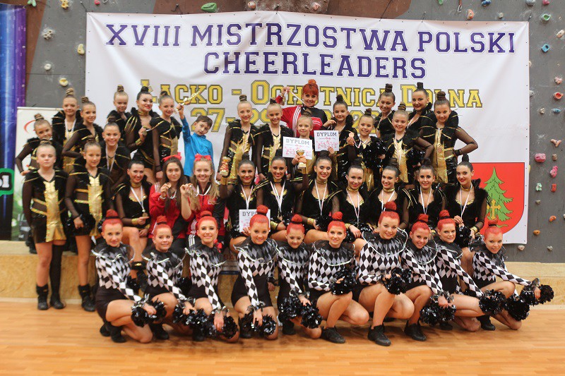 Elbląg, Cheerleaderki z Elbląga w czołówce Polski