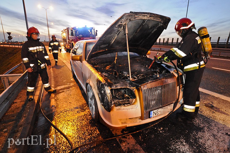 Elbląg, Na obwodnicy płonął "rolls-royce"