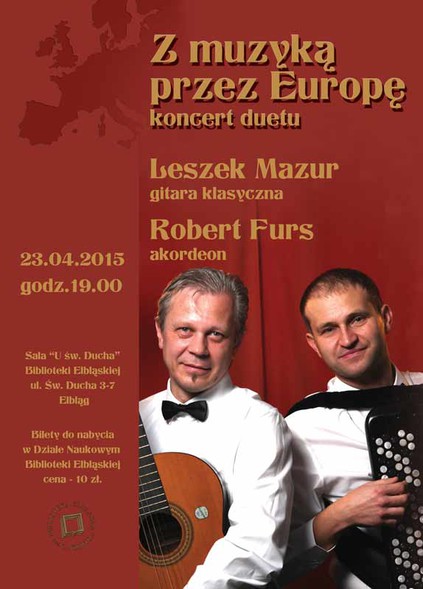 Elbląg, Koncert w bibliotece: wygraj wejściówki Elbląg, Koncert w bibliotece: wygraj wejściówki