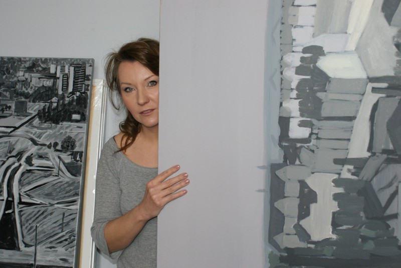 Elbląg, Malarstwo Wioletty Jaskólskiej w Spatium Novum