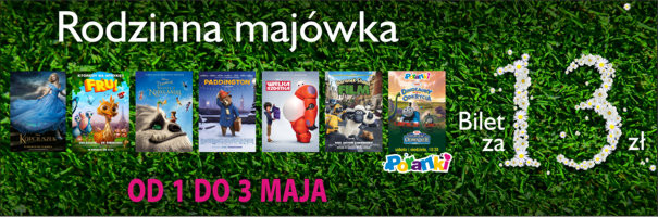 Rodzinna Majówka w Multikinie