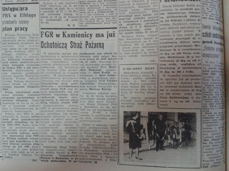 Elbląg, 15-metrowy bilet Elbląg, 15-metrowy bilet