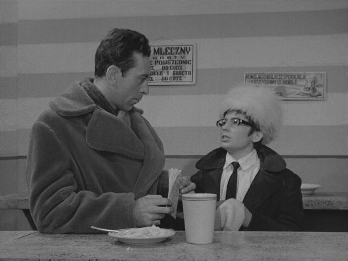 Kadr z pierwszego polskiego serialu tv "Barbara i Jan", fo. nadesłana