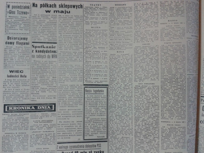 Elbląg, Dekorujemy domy flagami