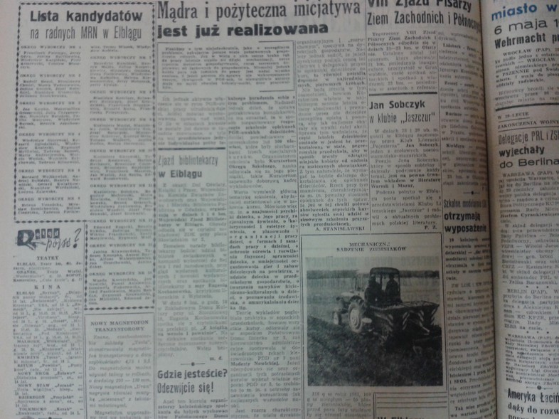 Elbląg, Zjazd bibliotekarzy w Elblągu