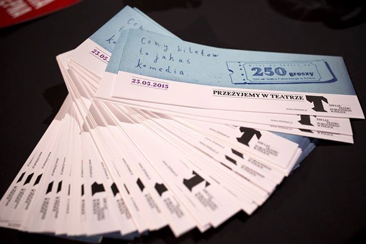Elbląg, Bilet do teatru za 250 groszy!