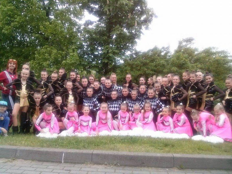 Elbląg, Cheerleaderki na podium