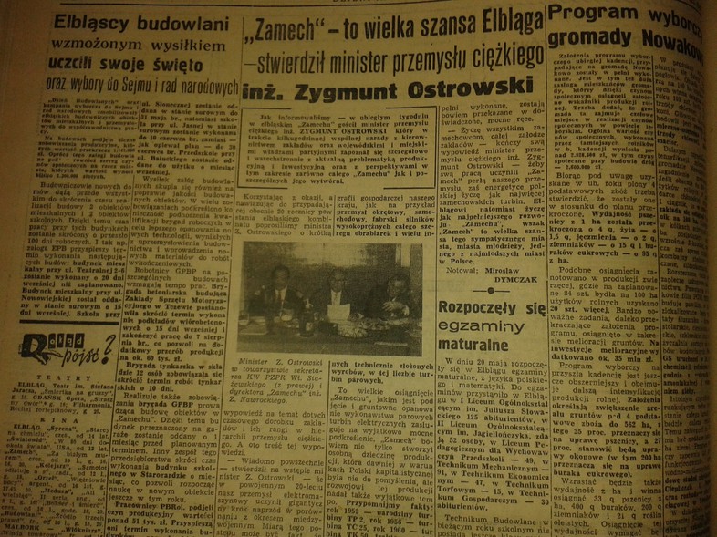 Elbląg, Rozpoczęły się egzaminy maturalne