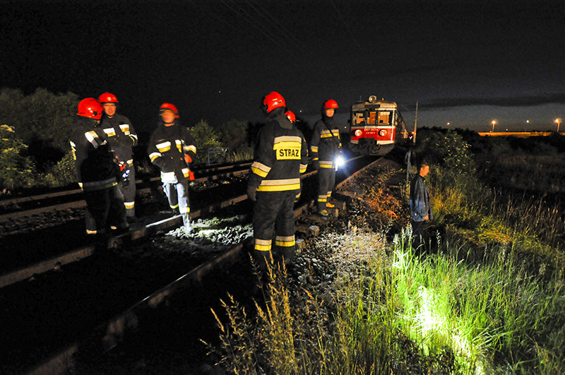 Elbląg, Pociąg uderzył w stado krów Elbląg, Pociąg uderzył w stado krów