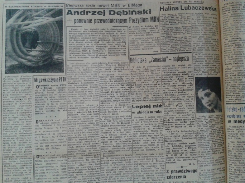 Elbląg, Migawki z życia PTTK