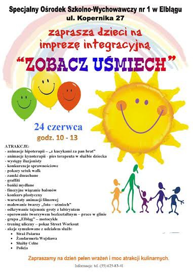 Elbląg, Festyn integracyjny w SOSW nr 1 Elbląg, Festyn integracyjny w SOSW nr 1
