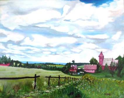 Elbląg, Malarstwo Jerzego Sulkowskiego