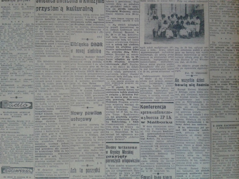 Elbląg, Nie wszystkie dzieci bawią się ładnie