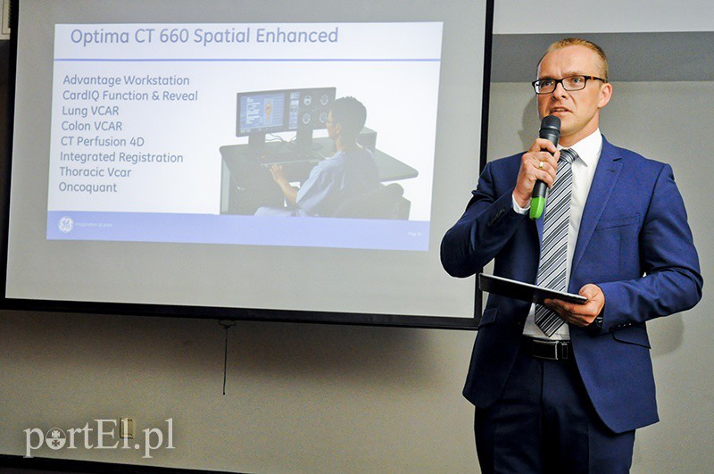 Elbląg, Podczas konferencji prezentowano też możliwości nowoczesnego tomografu komputerowego, który działa w Centrum Radiologii Elbląg, Podczas konferencji prezentowano też możliwości nowoczesnego tomografu komputerowego, który działa w Centrum Radiologii