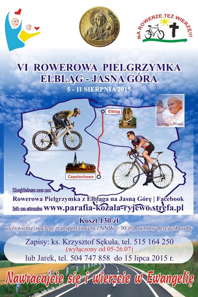 Elbląg, Na rowerze do Częstochowy? Dlaczego nie?