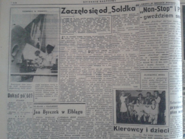 Elbląg, Niemowlę w podróży Elbląg, Niemowlę w podróży