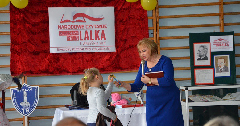 Elbląg, Narodowe czytanie w SP 19