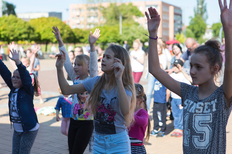 Elbląg, Sfotografuj lub namaluj… taniec!