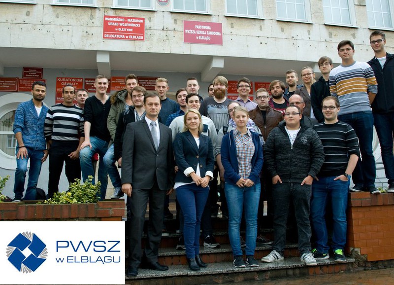 Elbląg, Zagraniczni goście w PWSZ Elbląg, Zagraniczni goście w PWSZ