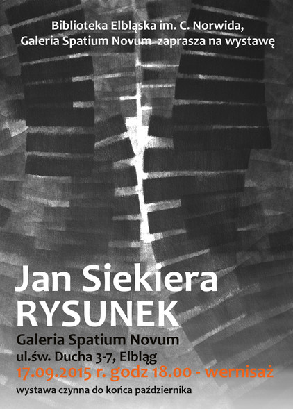 Elbląg, Rysunki Jana Siekiery w Spatium Novum