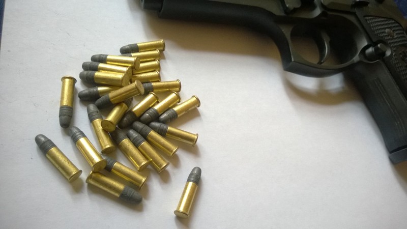 Elbląg, Zabezpieczona przez policjantów amunicja,