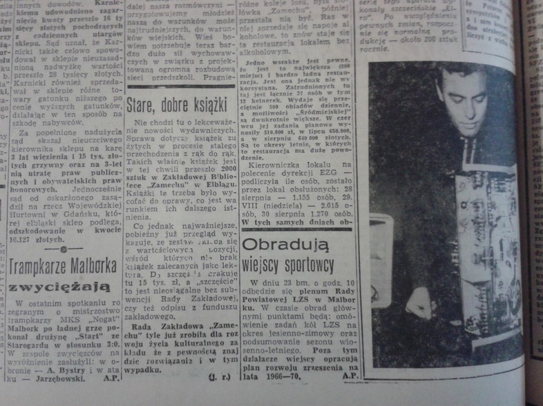 Elbląg, Stare, dobre książki