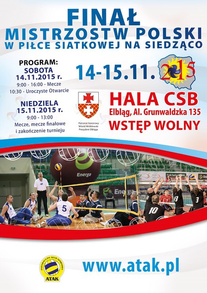 Elbląg, Finał Mistrzostw Polski w siatkówce na siedząco Elbląg, Finał Mistrzostw Polski w siatkówce na siedząco