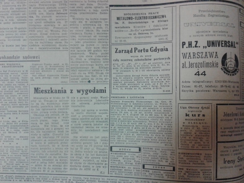 Elbląg, Mieszkania z wygodami Elbląg, Mieszkania z wygodami