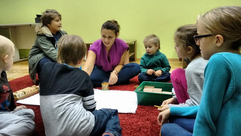 Elbląg, Zajęcia Montessori w bibliotece na Słonecznej