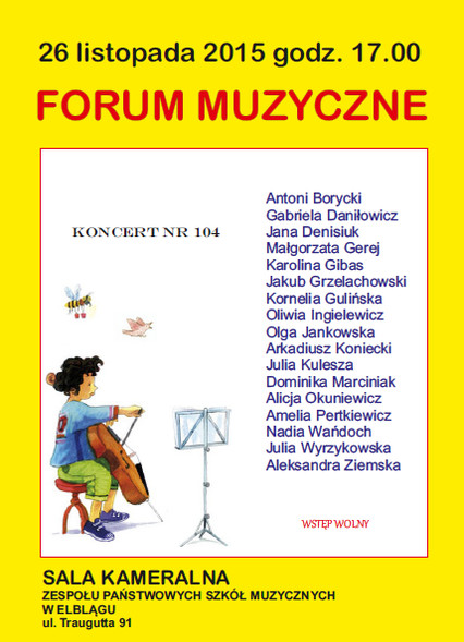 Elbląg, grafika nadesłana