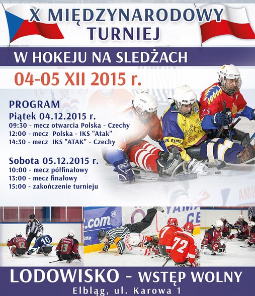 Elbląg, 10. Jubileuszowy Turniej Hokeja na Sledżach Elbląg, 10. Jubileuszowy Turniej Hokeja na Sledżach