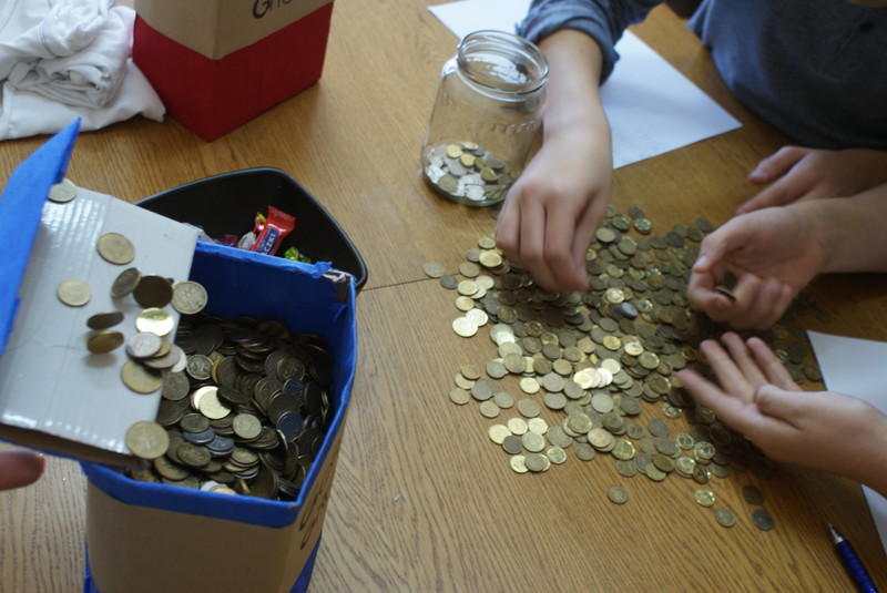 Elbląg, Grosz do grosza... i zebrało się 12 kg Elbląg, Grosz do grosza... i zebrało się 12 kg