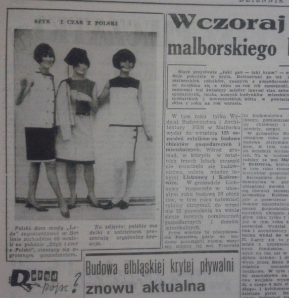 Elbląg, Szyk i czar z Polski