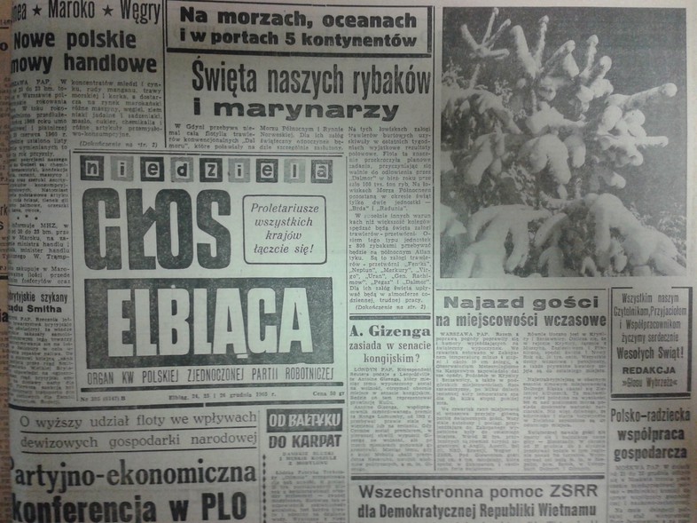 Elbląg, Wesołych świąt!