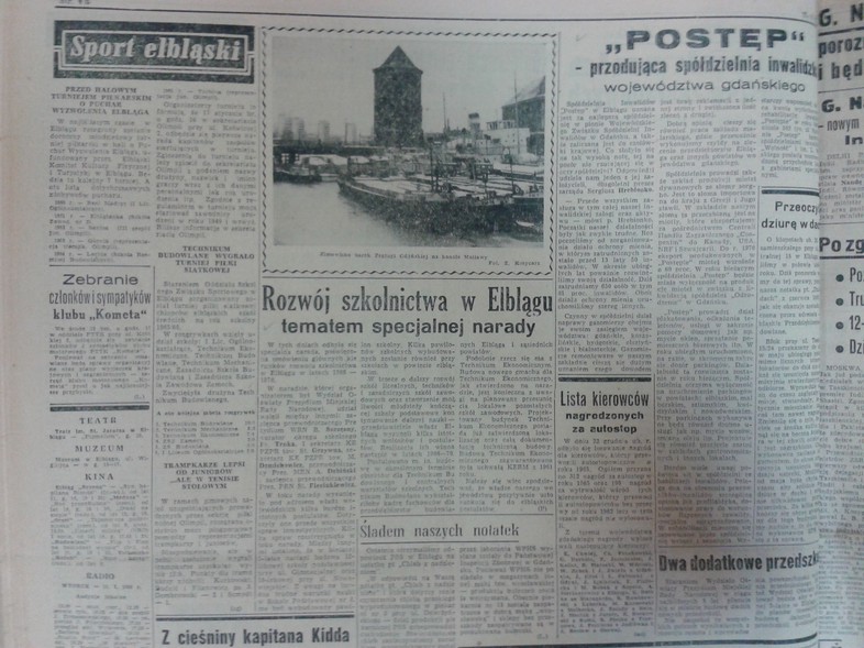 Elbląg, Lista kierowców nagrodzonych za autostop