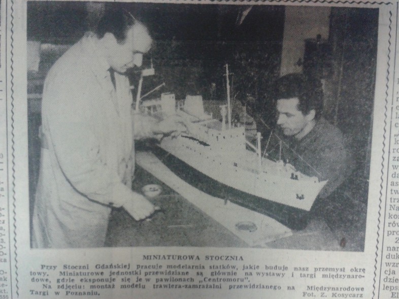 Elbląg, Miniaturowa stocznia