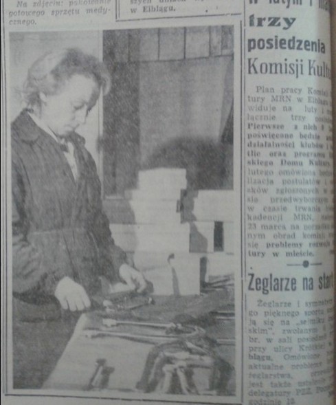 Elbląg, Żeglarze na start