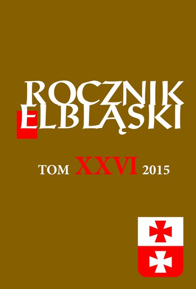 Rocznik Elbląski: on wygrał XXVI tom Rocznik Elbląski: on wygrał XXVI tom