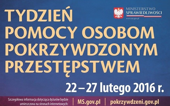 Elbląg, Tydzień pomocy ofiarom przestępstw Elbląg, Tydzień pomocy ofiarom przestępstw