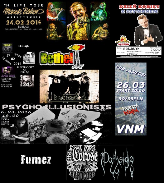 Elbląg, Muzycznie, śmiesznie, magicznie. Budzimy wiosnę z Sąsiadami