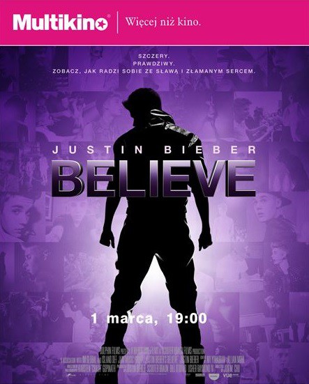 Elbląg, Świętuj 22. urodziny Justina Biebera w Multikinie