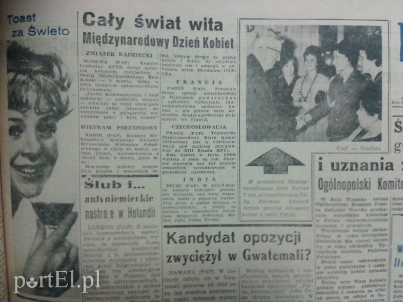 Elbląg, 8 marca w Elblągu