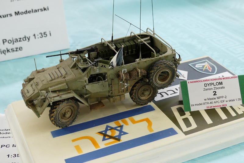 Elbląg, Nagrodzony BTR-40 APC IDF Zenona Zborały Elbląg, Nagrodzony BTR-40 APC IDF Zenona Zborały